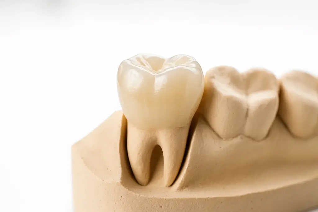 Dentadura de porcelana