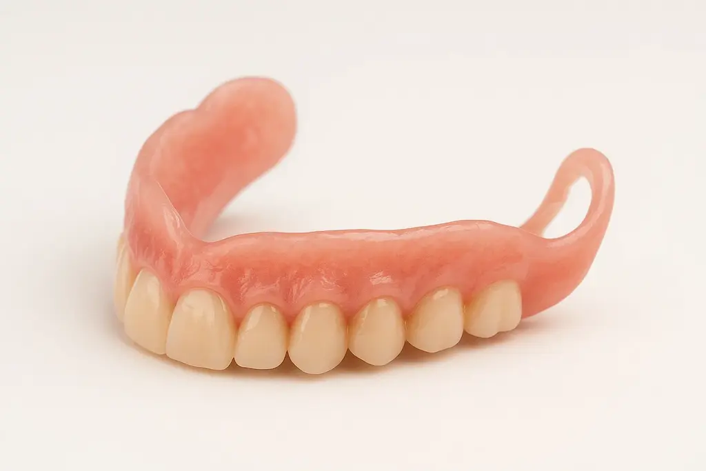 Dentadura de resina acrílica